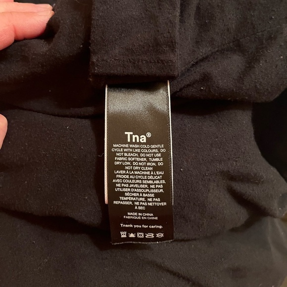 Aritzia TNA Coaches Gray Grid Coat - Picture 8 of 11